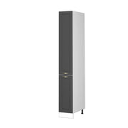 Vicco Armadio da farmacia Antracite-oro 30 cm