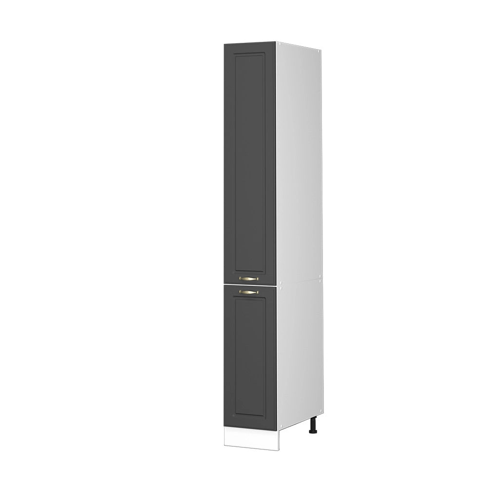 Vicco Armadio da farmacia Antracite-oro 30 cm