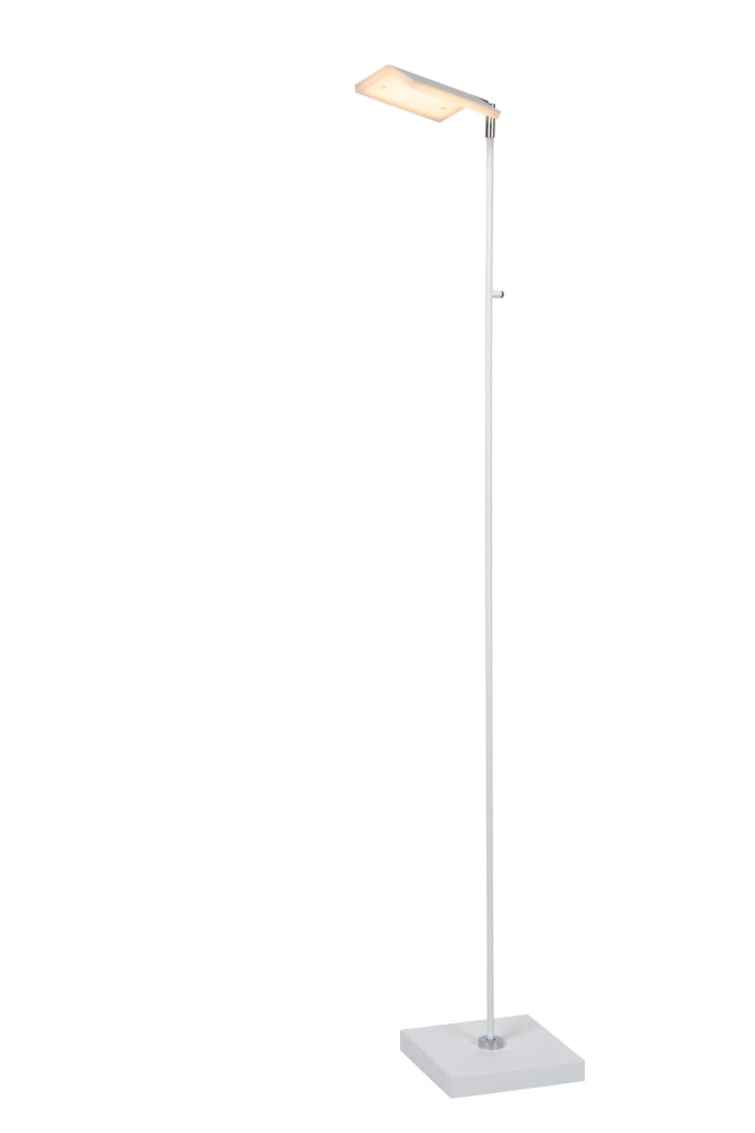 Lampada da terra LED AARON bianca 10W Lucide