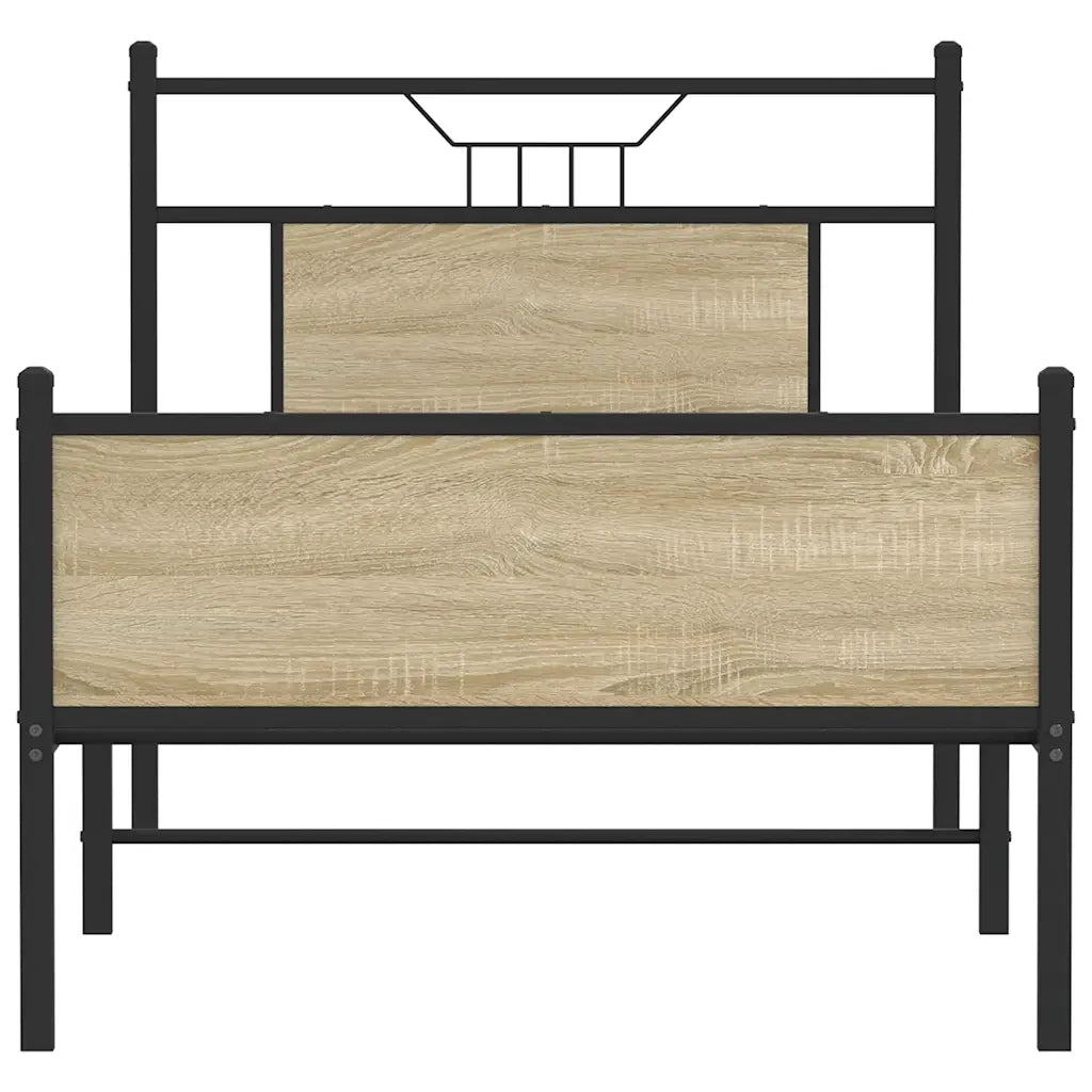 Giroletto senza Materasso Rovere Sonoma 75x190 cm in Truciolato 4106970