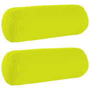 Federa 2 pcs HEERLEN Verde brillante. Ø 15 x 40 cm Poliestere 923315