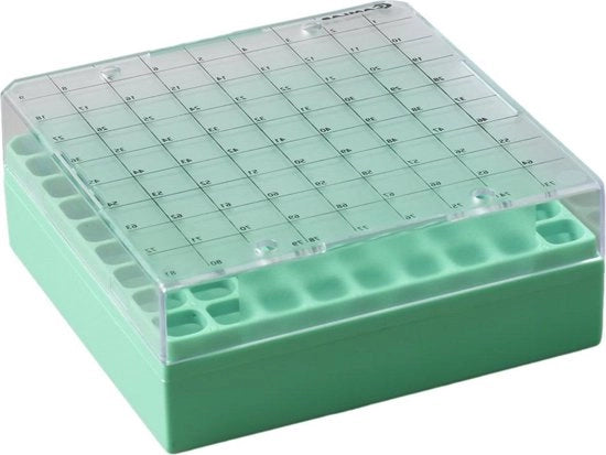 Scatola di Stoccaggio Kunststof RTP/73300-g - 81 Posizione Raccordo - Policarbonato - Verde - 5 Pezzi