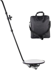 Specchio di ispezione auto con diametro di 30 cm, 170° di apertura e chiusura a scatto per la parte anteriore e posteriore - specchio con 9 luce LED e lampada portatile