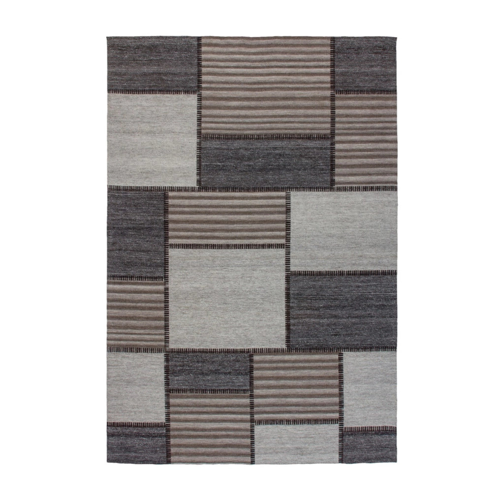 Tappeto Jacquard Phoenix 112 in Lana e Cotone