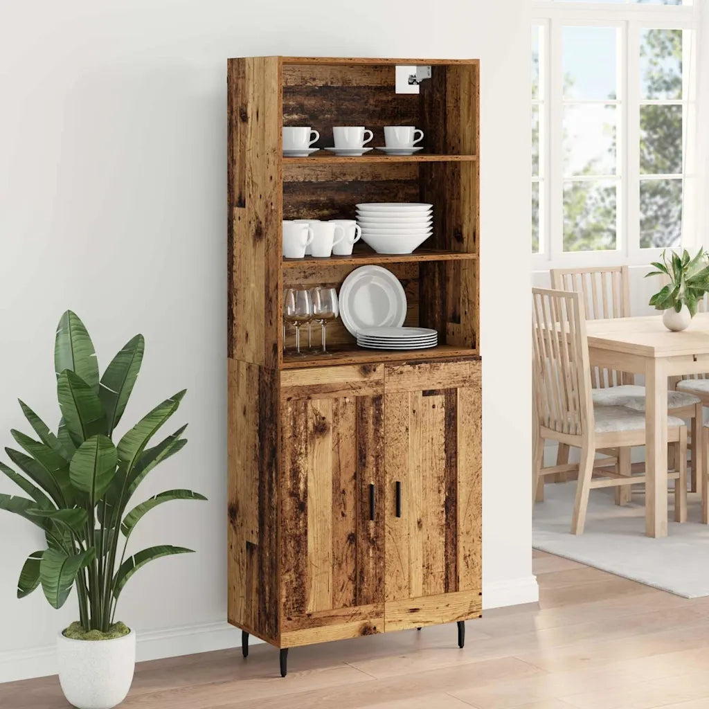 Credenza Legno vecchio 69,5 x 34 x 180 cm 3415778