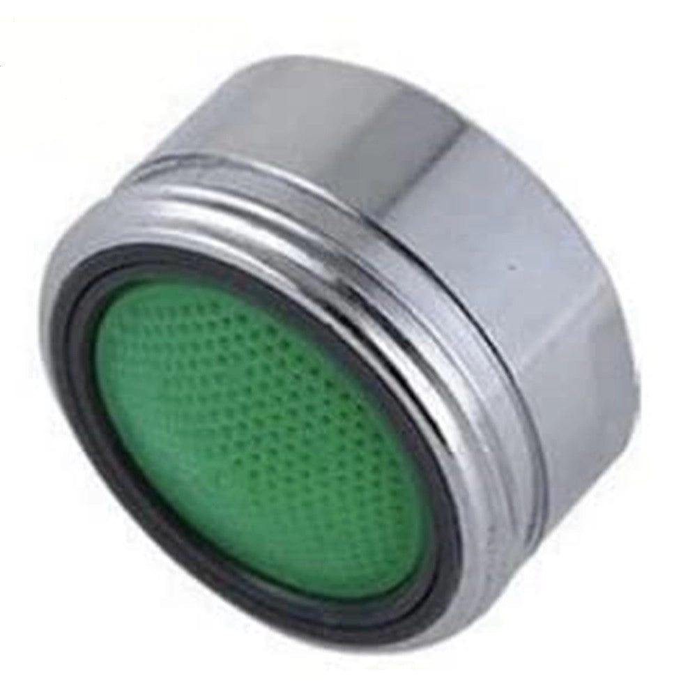 Trade Shop - Set 2 Pz Aeratore Filtro Per Rubinetto In Ottone M24 Rompigetto Tappo 24 Mm 69171 -