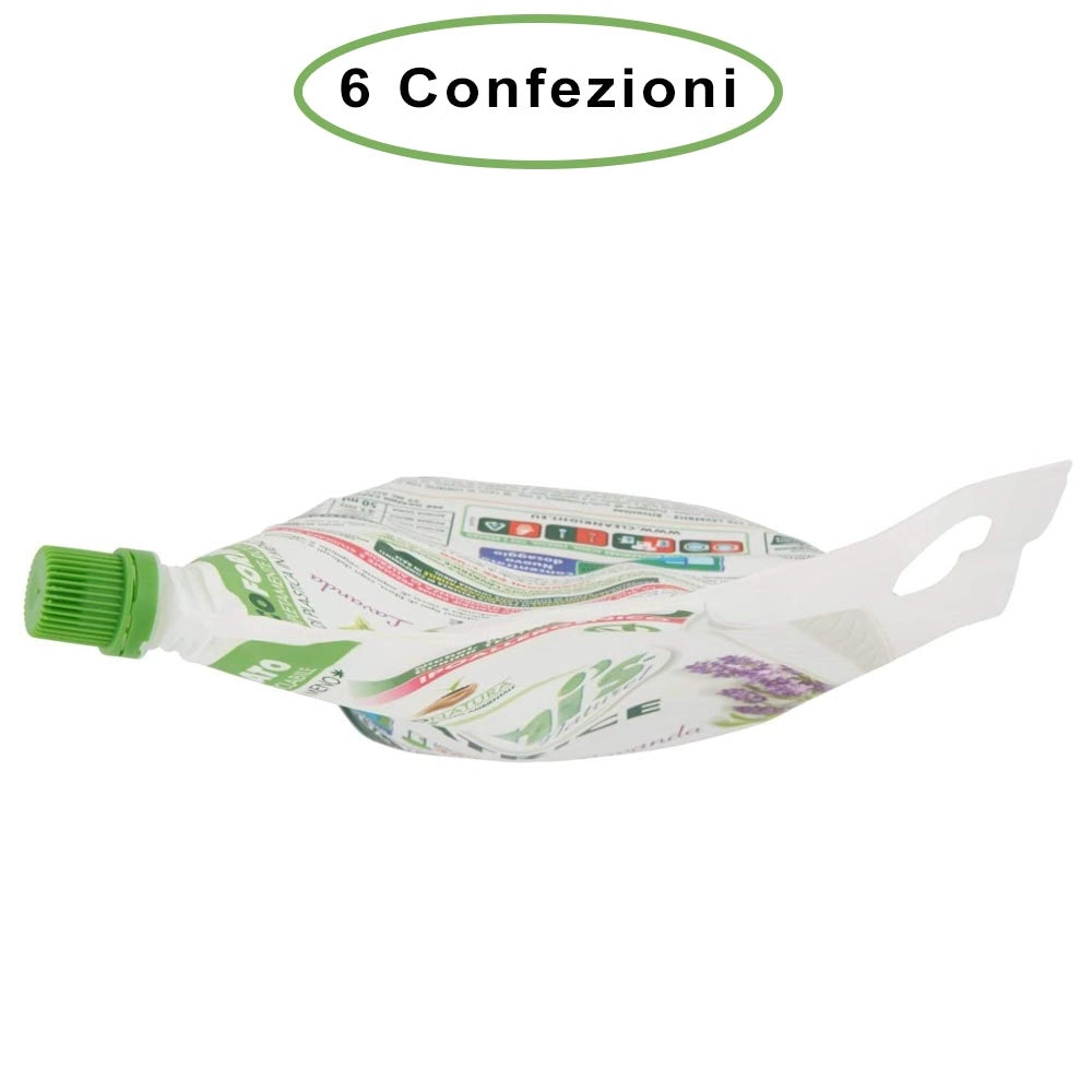 Winni's naturel detersivo per lavatrice ecoformato lavanda 6 confezioni da 1000 ml