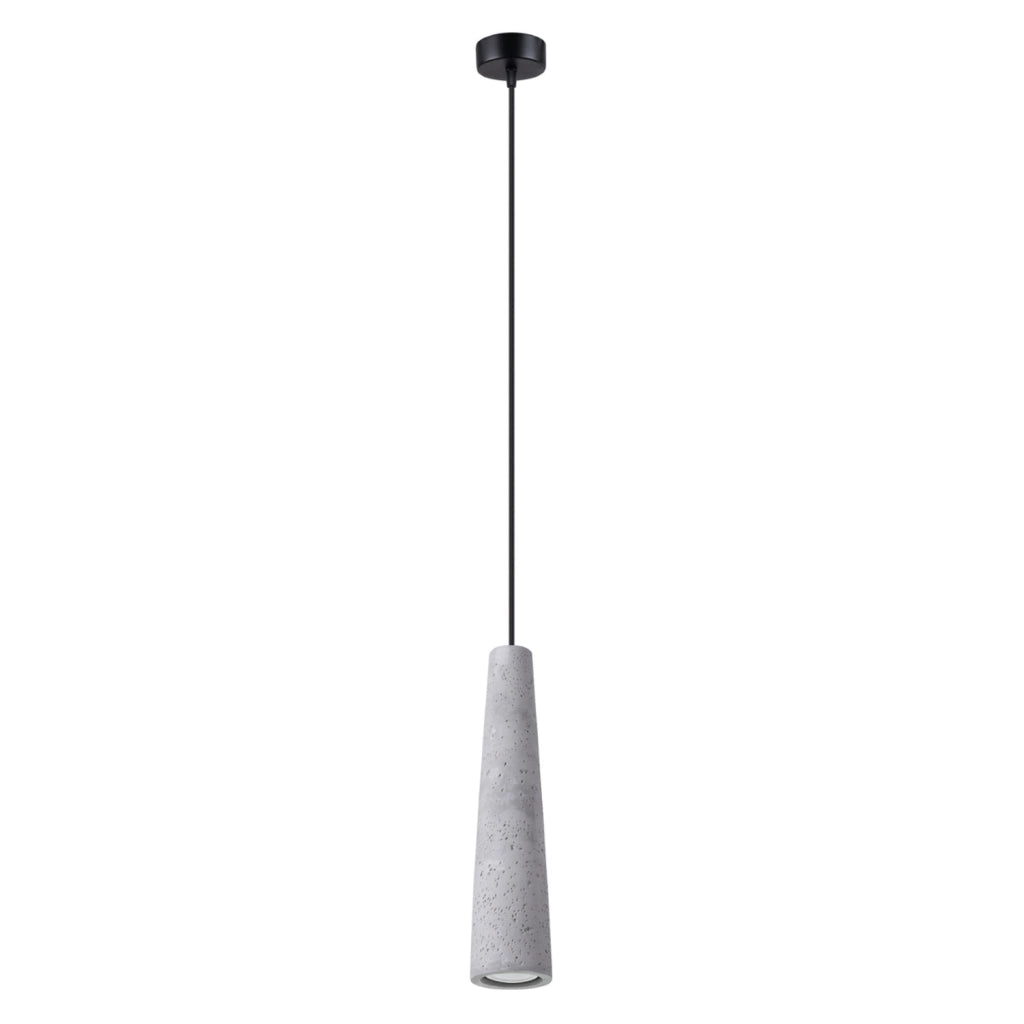 Lampada a sospensione industriale grigia VOLTEA Pure Lume