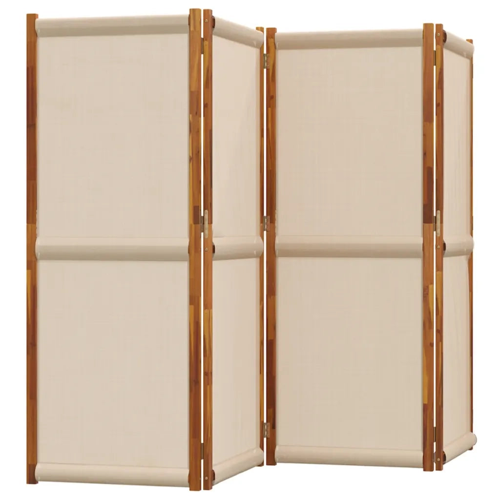 Divisorio a 4 Pannelli Tortora 280x180 cm 4003364