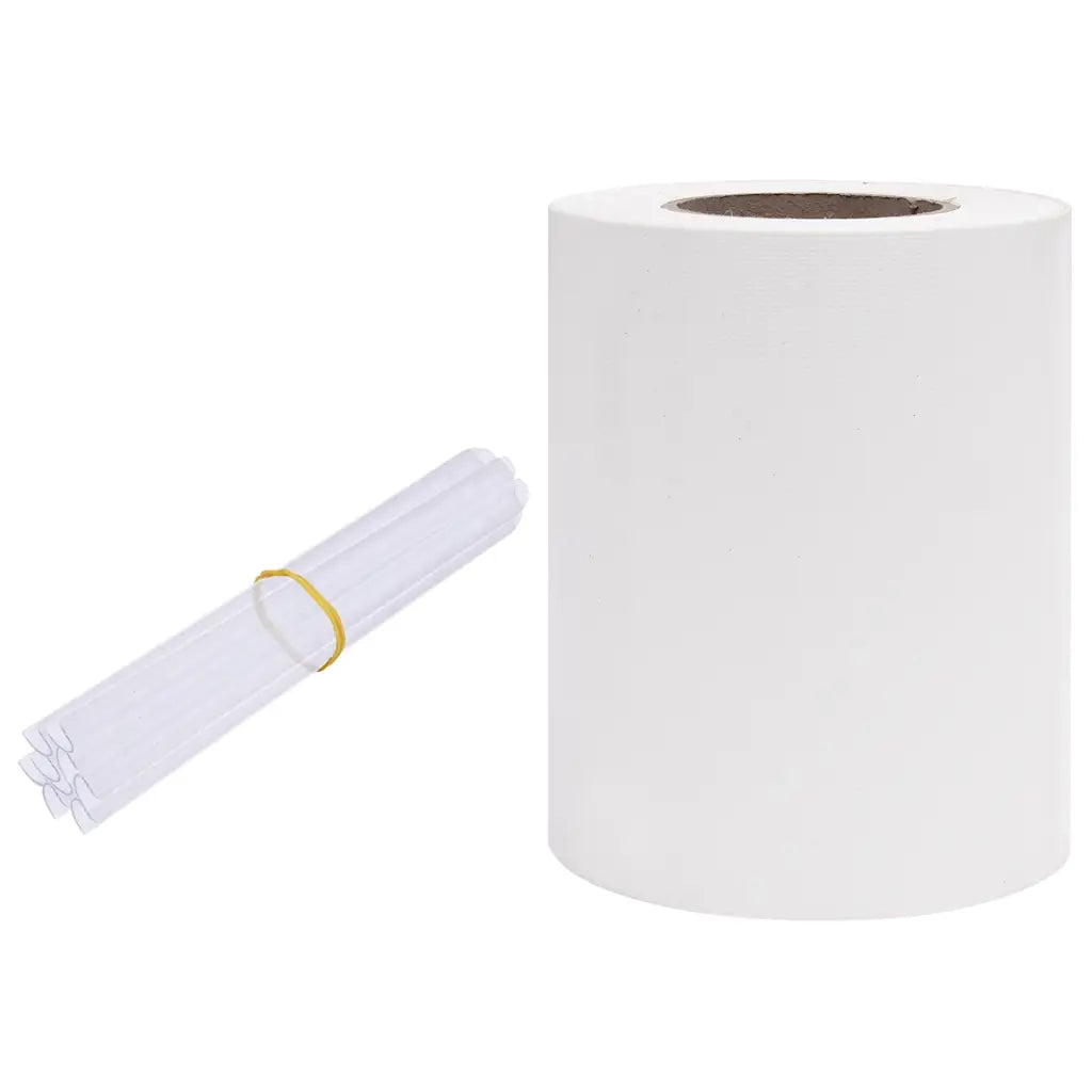 Recinzione Frangivento da Giardino PVC 70x0,19 m Bianco 147859