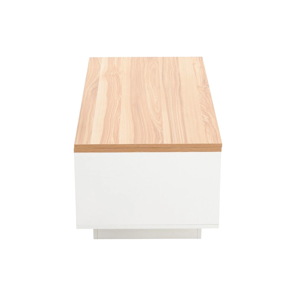 Tavolino da Caff¨¨ con Doppio Piano Sollevabile e Vano Contenitore ¨C MINIMAL ¨C Design Moderno