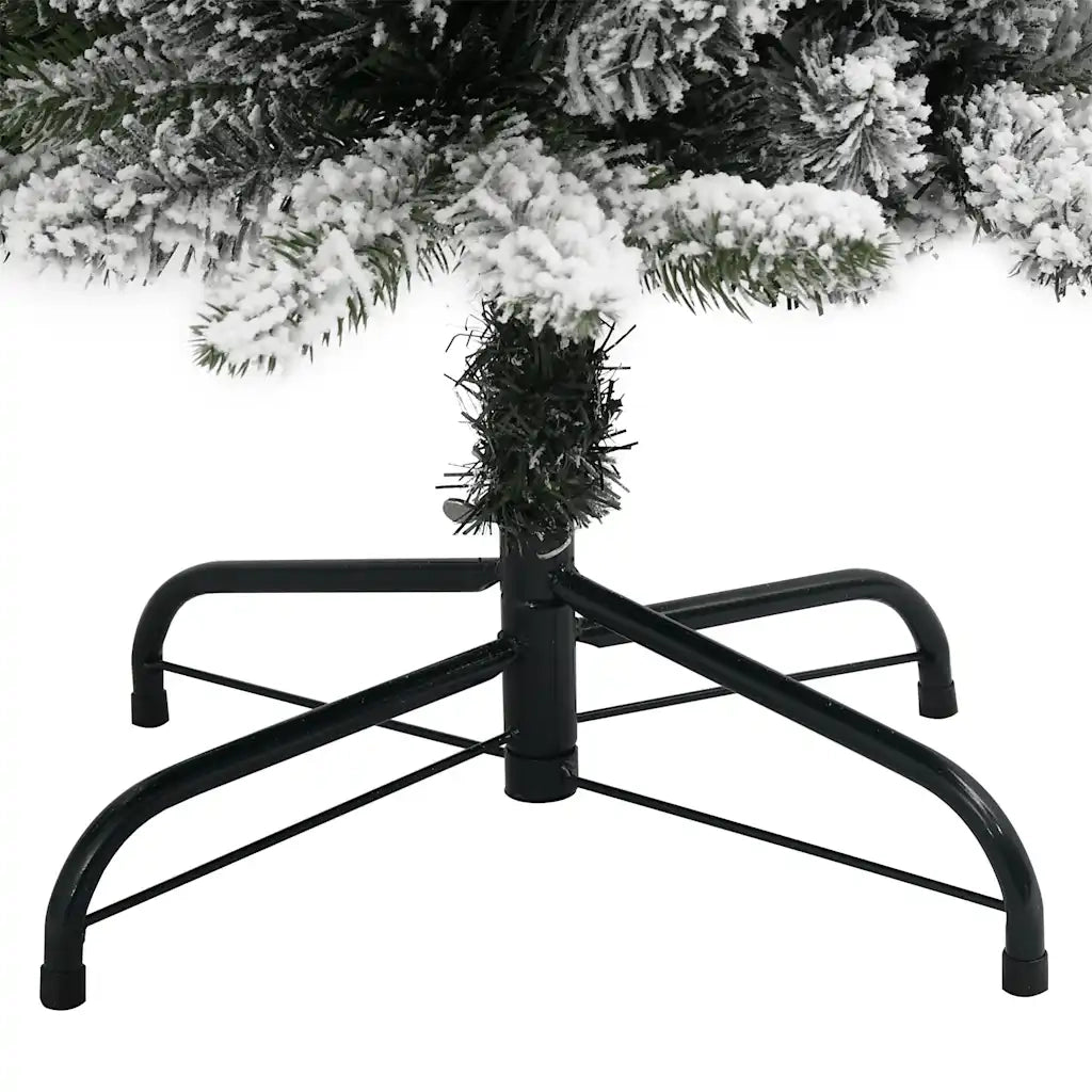 Albero di Natale | Decorazioni natalizie Artificiale con 300 LED e Neve Floccata 180 cm