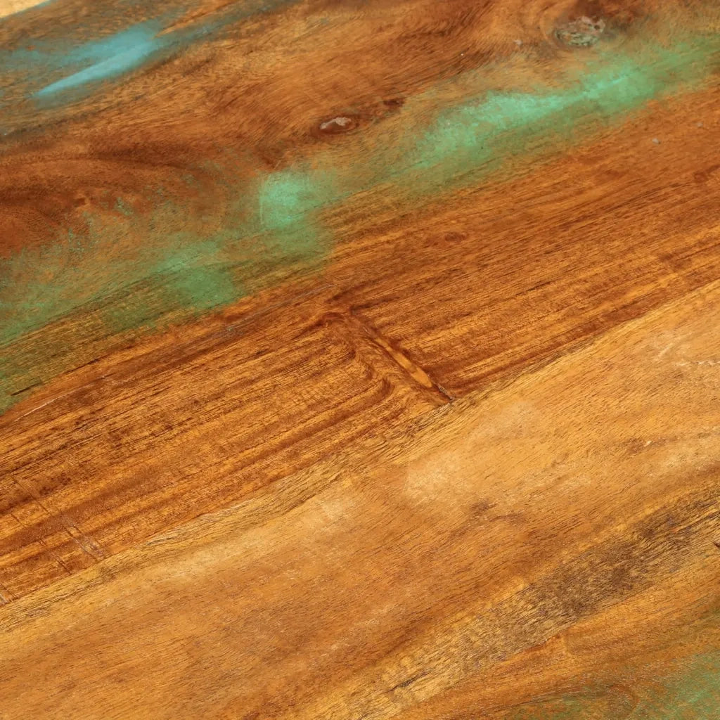 Tavolino da Salotto 100x55x45 cm in Legno Massello di Recupero