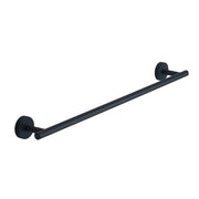 Portasalviette a muro 60 cm Gedy in acciaio nero opaco | Eros