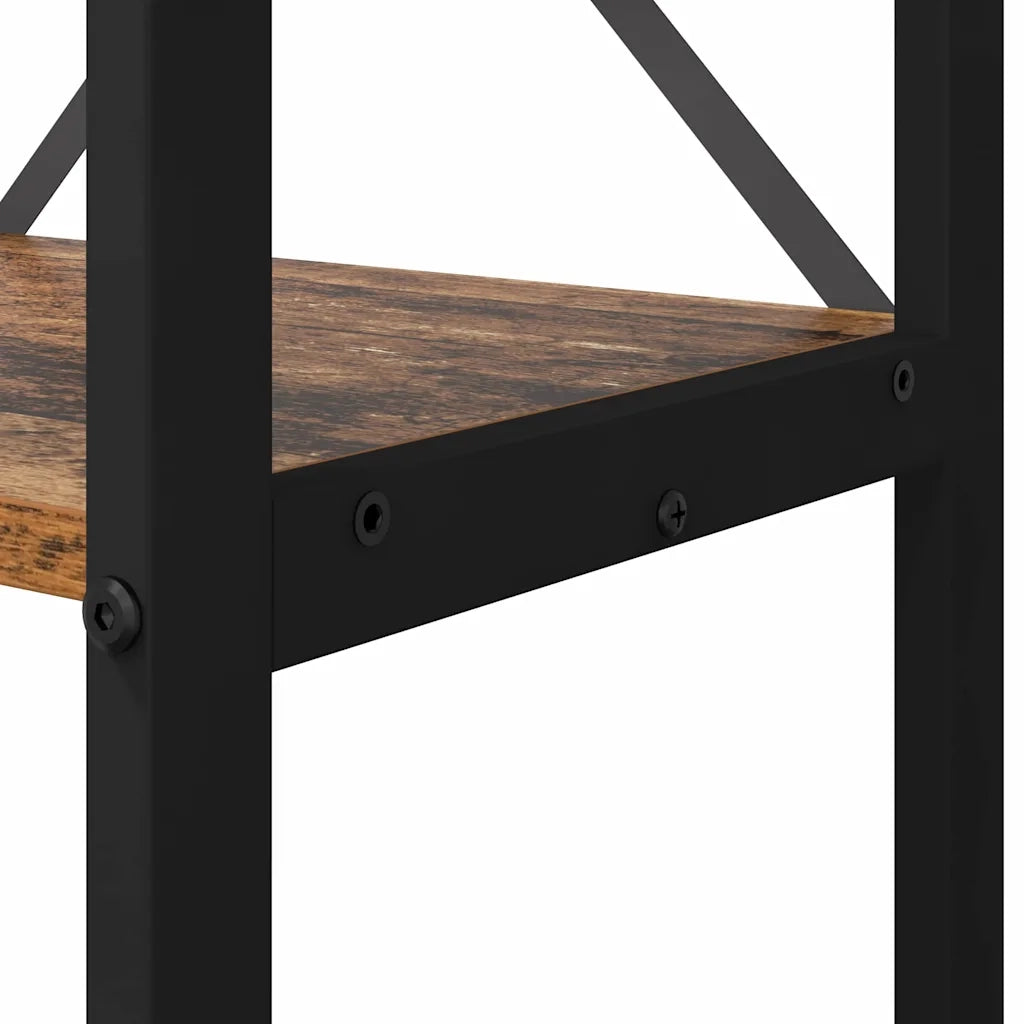 Libreria-Scaffale per Libri-Mobile di Stoccaggio Legno vecchio 40 x 30 x 85 cm Legno multistrato 292768