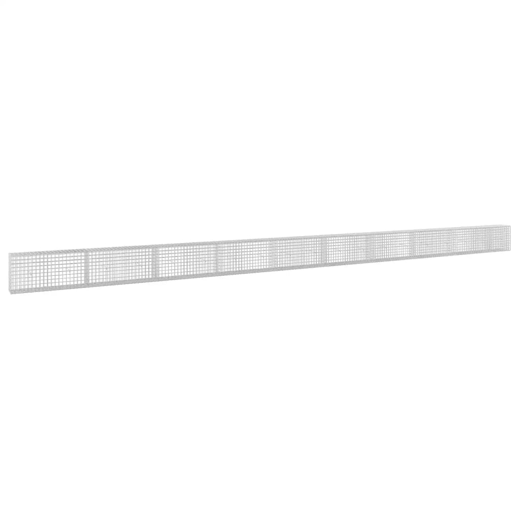 Gabione con filo da 5 mm e rete da 5x5 cm 950x30x50 cm 3464149