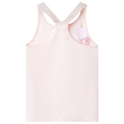 Canotta da Bambina Rosa Tenue 116 11196