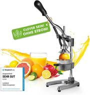 Spremutrice manuale per arance - più succo - 1 pezzo - ghisa.