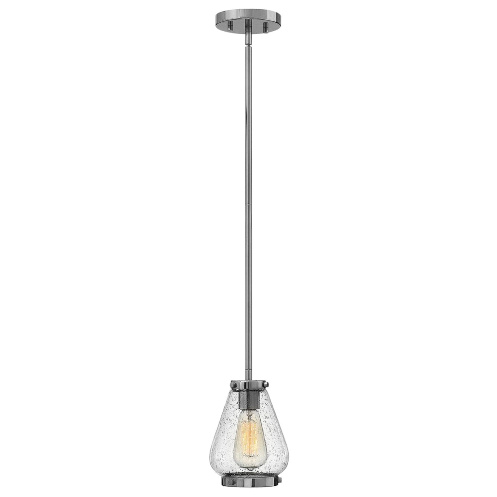 Lampada a sospensione Hinkley Finley cromo E27 Ø15,2