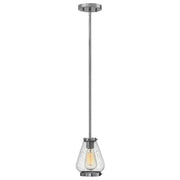 Lampada a sospensione Hinkley Finley cromo E27 Ø15,2