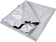 Pannello di protezione laterale veloce 3x3 - pannello laterale chiuso per tenda - alta ombreggiatura - impermeabile - protezione UV 50+ - m.
