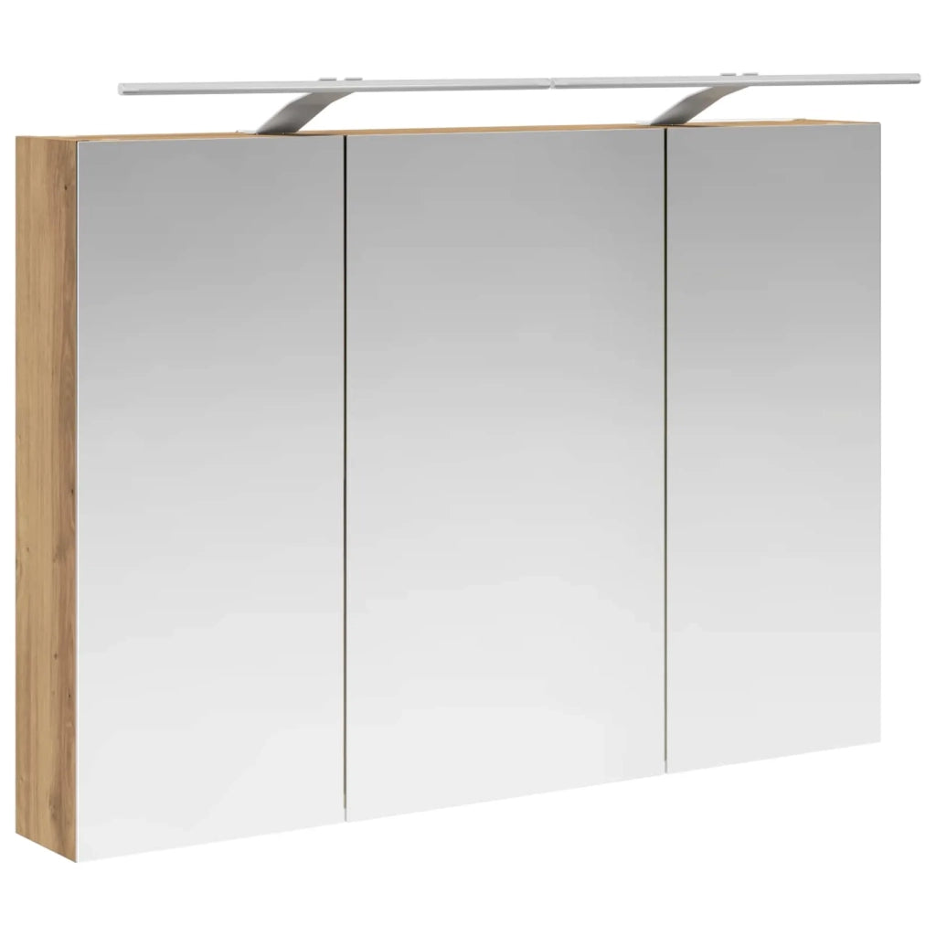 Set di mobili per il bagno 4 pz Rovere Artigianale 3406742
