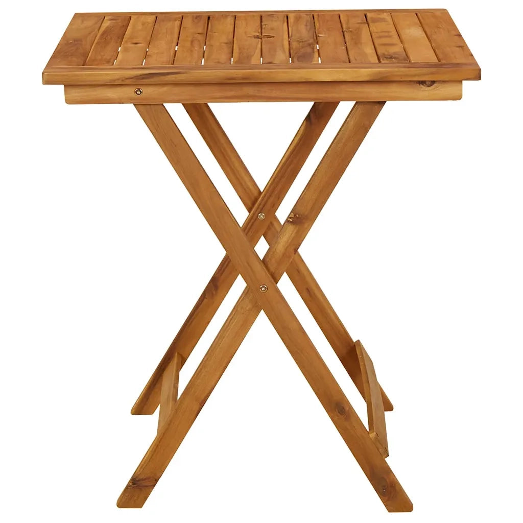 Set da Pranzo da Giardino 3 pz Pieghevole in Massello di Acacia 3058257