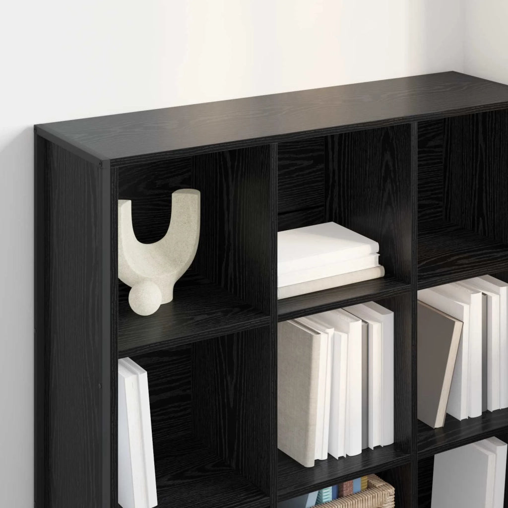Armadio per Libri Rovere Nero 99.5 x 30 x 108.5 cm 886522