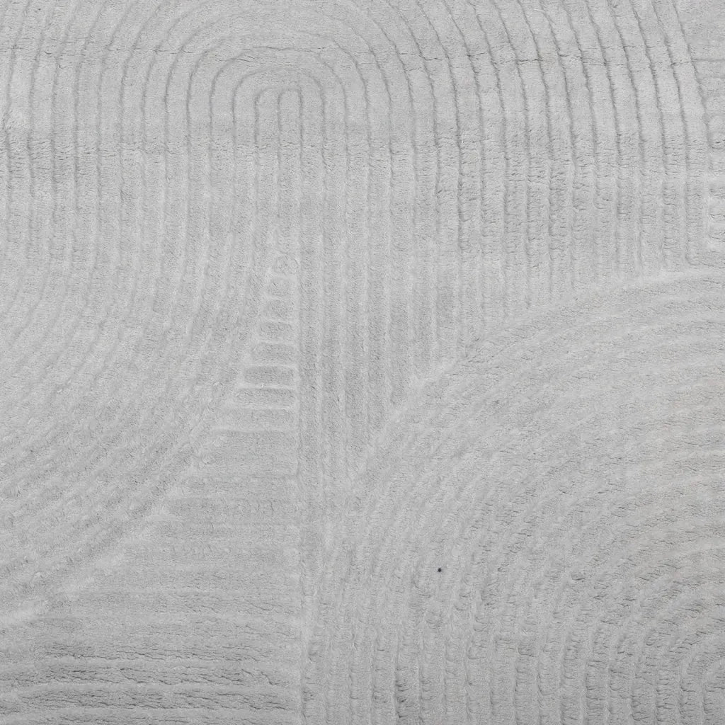 Tappeto IZA a Pelo Corto Aspetto Scandinavo Grigio 120x170 cm