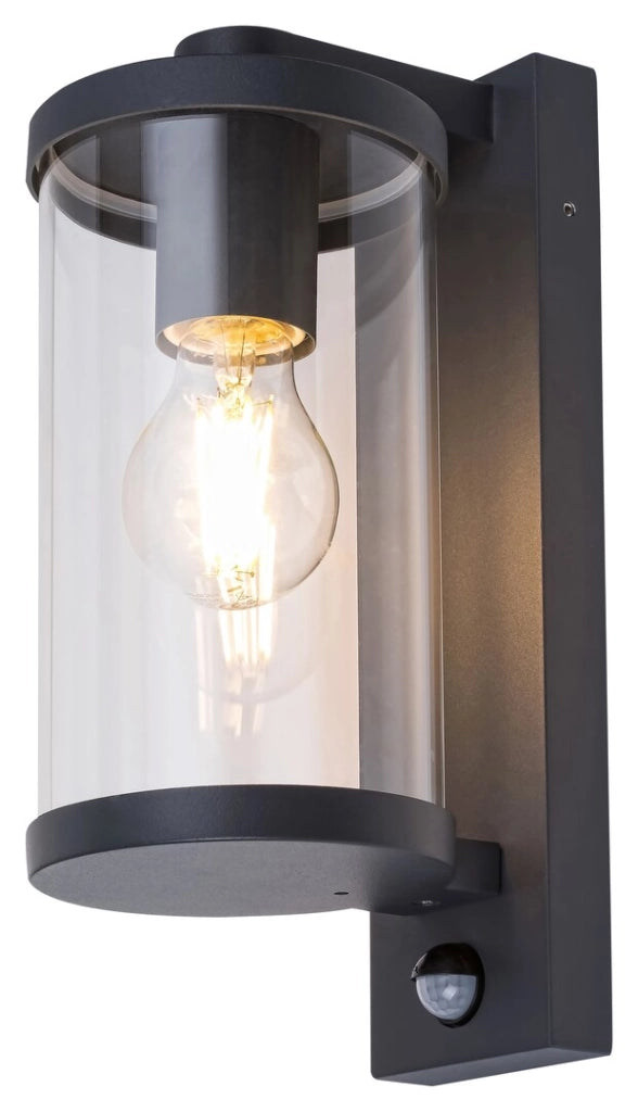 Applique esterna con sensore E27 Silistra antracite Rabalux