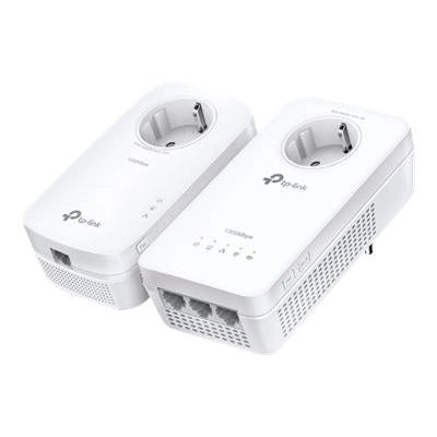 Tp-link tl-wpa8631p kit adattatore di rete powerline 300 mbit/s collegamento ethernet lan wi-fi bianco 2 pz - TPLNE000253