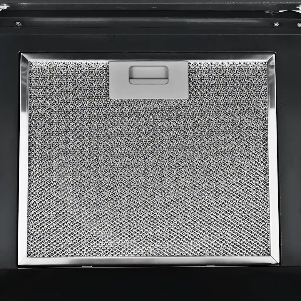 Cappa Aspirante a Muro Acciaio Inox 756 m³/h 60 cm Nera 50703