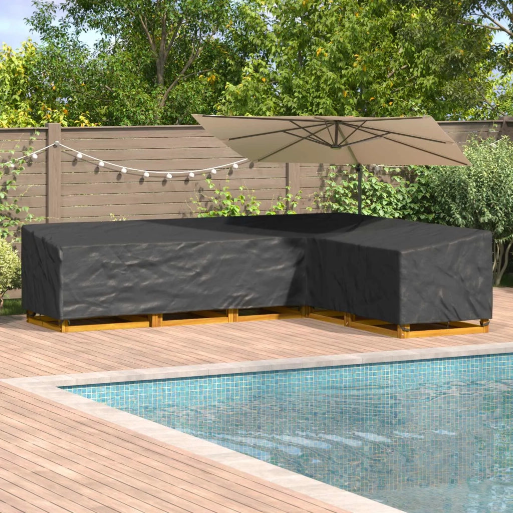 Copertura per mobili Nero 355 x 275 x 80 cm Tessuto Oxford 420D 4105700
