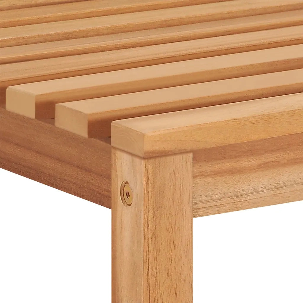 Set da Pranzo per Giardino 5 pz in Legno Massello di Teak cod mxl 78099