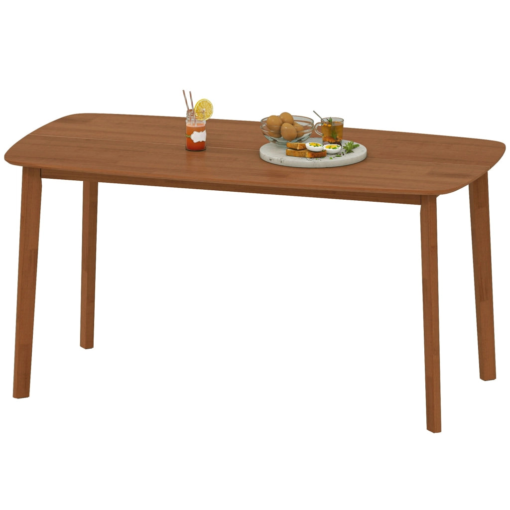 Tavolo da pranzo in legno allungabile ¨C zephmum ¨C marrone 150x80 cm