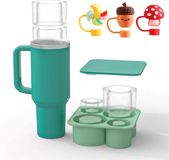 Forme per ghiaccio - Modelli per ghiaccio - Forma a cono per ghiaccio - Stanley Cup - Forme per ghiaccio - Verde