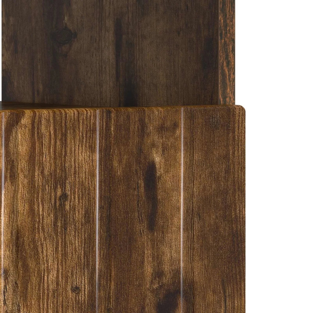 Mobile TV LED Rovere Fumo Legno ingegnerizzato 896550