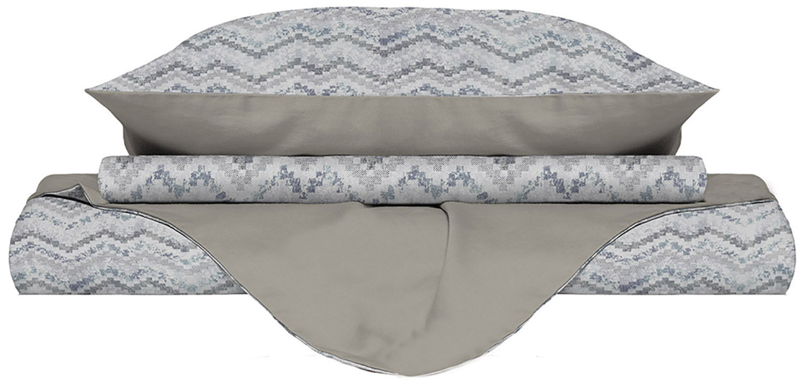 Copripiumino 1 Piazza e Mezzo con Federe Stampato Jakarta