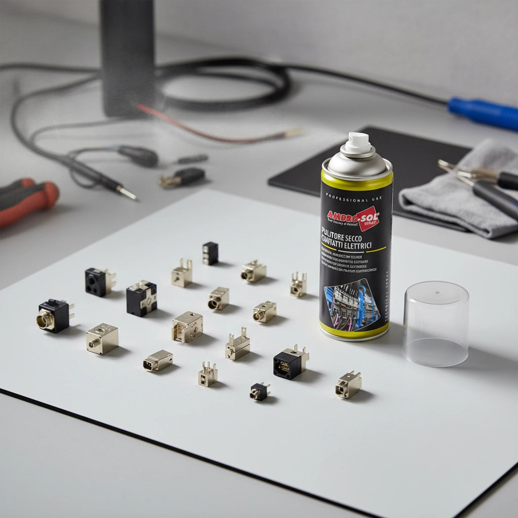 Pulitore secco per contatti elettrici 400 ml