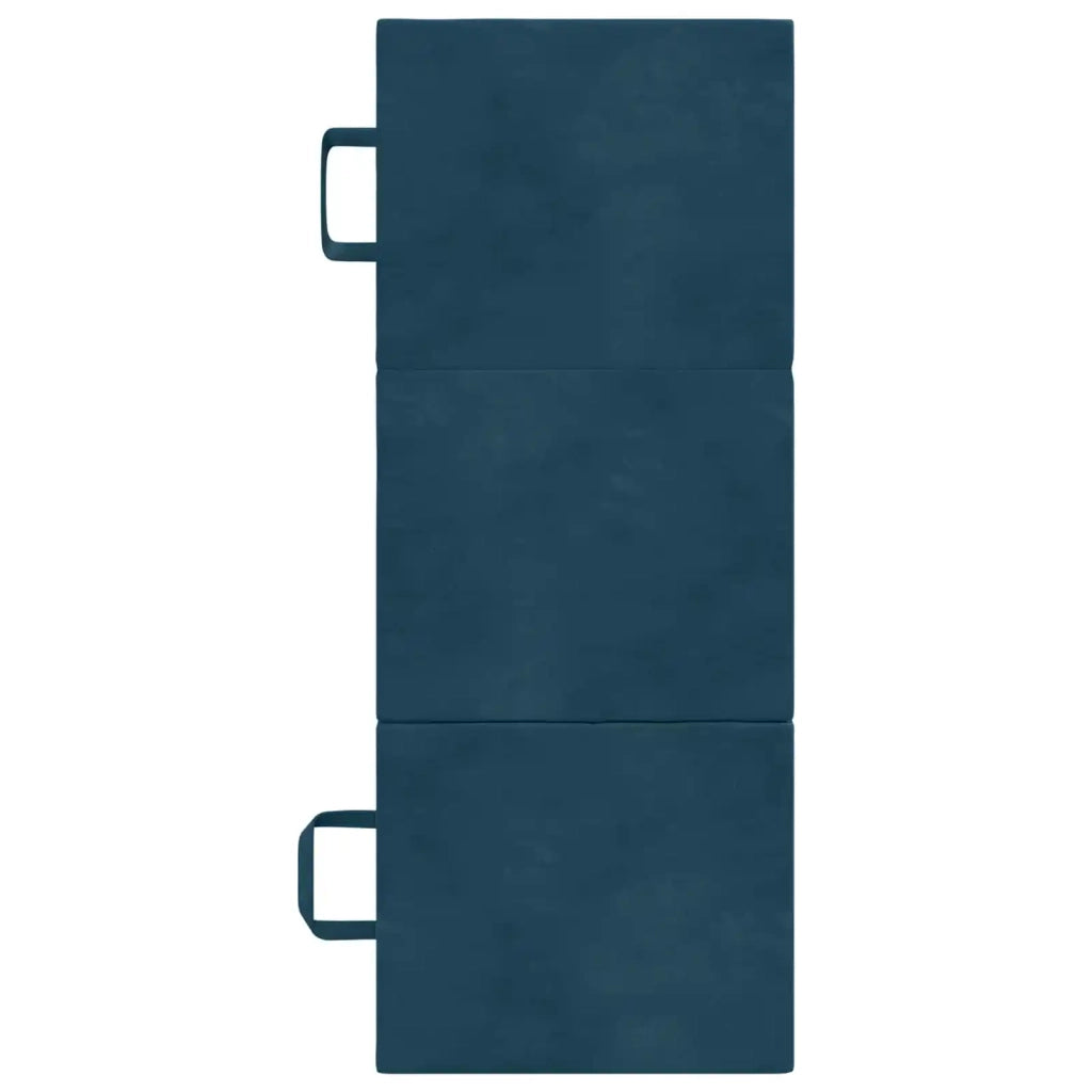 Divano Letto Pieghevole 90 x 67 x 45 cm Blu