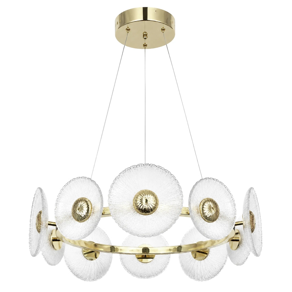 Lampada A Sospensione Da Soffitto Swe071-cp 60cm Gold