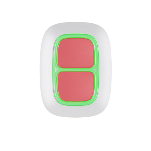 Ajax DoubleButton Pulsante wireless di emergenza Bianco