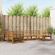 Set di divani da esterno 6 pcs Naturale