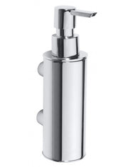 Dispenser Sapone Liquido OMEGA Ottone Cromato 5,5x19,5x8,5cm / 150 ml