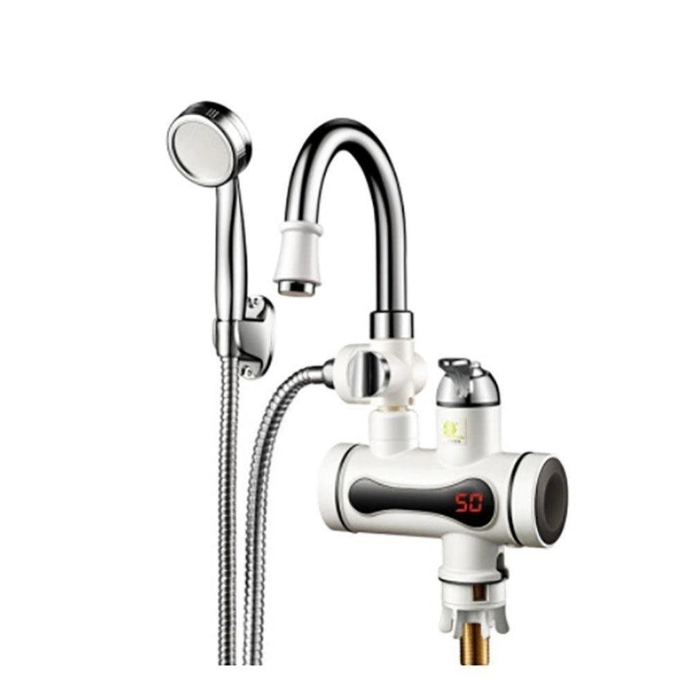 Trade Shop - Riscaldatore Istantaneo Acqua Calda Rubinetto Elettrico Doccia Cucina Bagno -