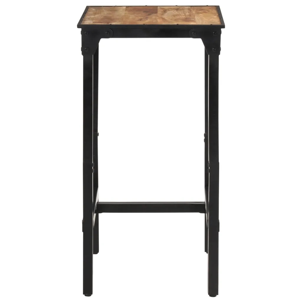 Set Bar 3 pz Legno Massello Mango Grezzo e Metallo CFW3446525