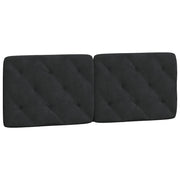 Cuscino Testiera Nero 140 cm in Velluto CFW7743102