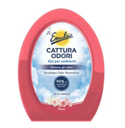 EMULSIO CATTURA ODORI GEL CON OLI ESSENZIALI ROSA 150 GR