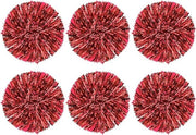 Pompom da Cheerleader 6 pezzi - Accessori per la Danza di Festa Sport Pompom di Applauso