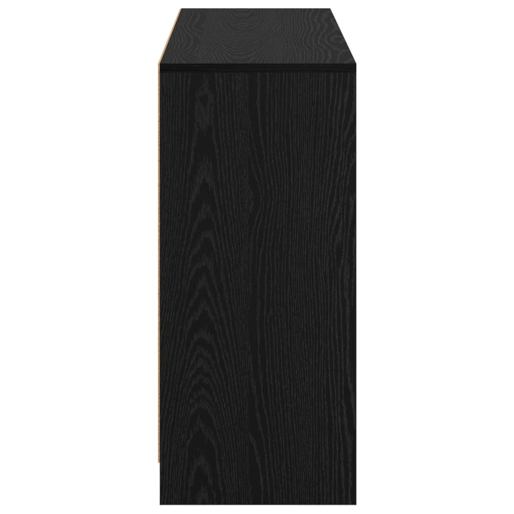Credenza con cassetto Rovere Nero 102 x 32 x 73,5 cm